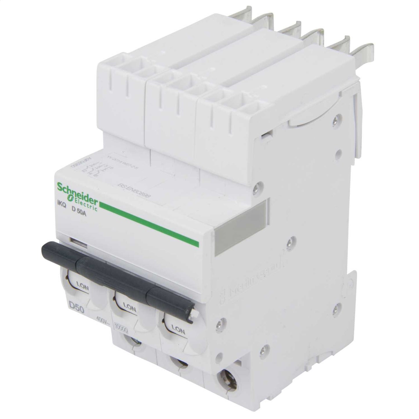 Schneider Square D IKQ 50A Triple Pole 10kA D Curve MCB