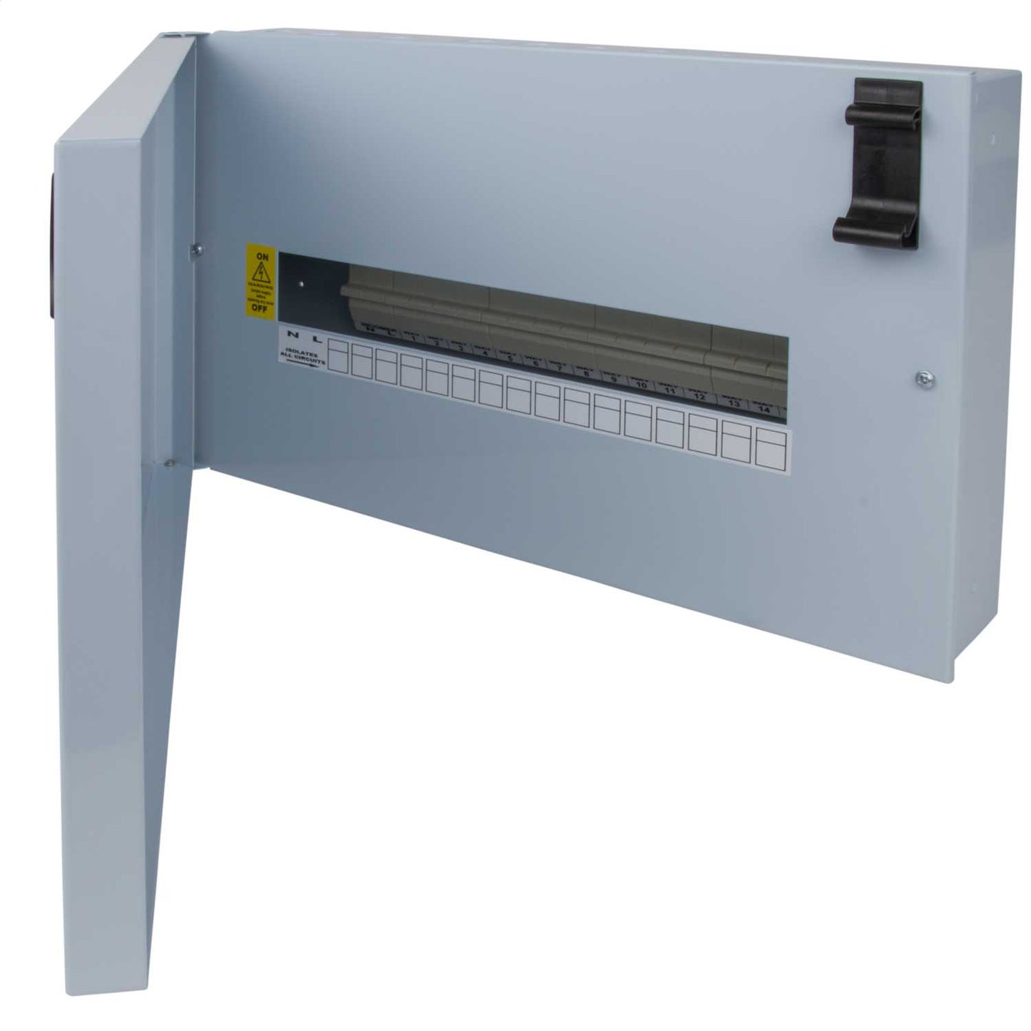 Schneider Square D IKQ 16 Way 125A SP+N Type A Metalclad Distribution Board without Incomer