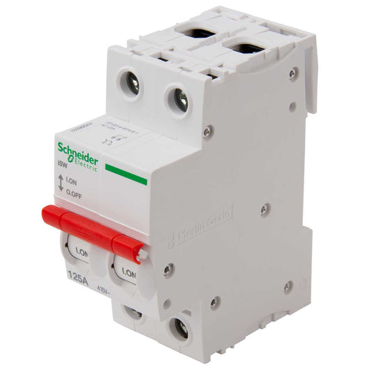 Schneider Square D IKQ 125A Double Pole Switch Disconnector Isolator