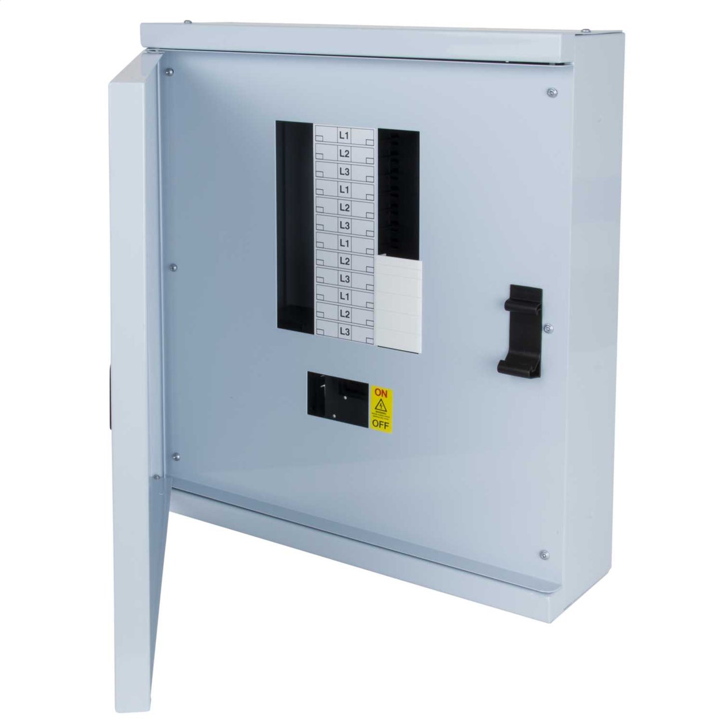 Schneider Square D IKQ 8 Way 250A TP+N Type B Metalclad Distribution Board without Incomer