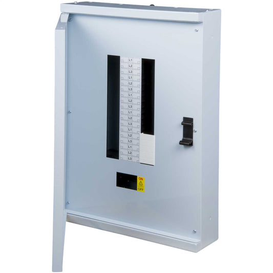 Schneider Square D IKQ 12 Way 250A TP+N Type B Metalclad Distribution Board without Incomer