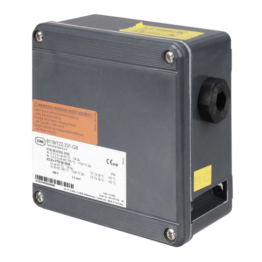 R Stahl Zone 1 Ex Junction Box with 6 x WDU2.5 Terminals