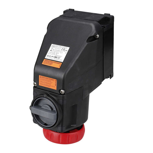 R Stahl 16A 3P+E 415V Ex Interlocked Wall Socket IP66
