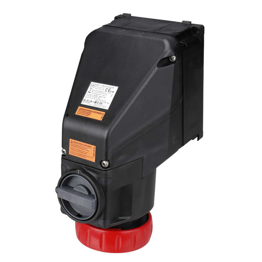 R Stahl 32A 3P+N+E 415V Ex Interlocked Wall Socket IP66