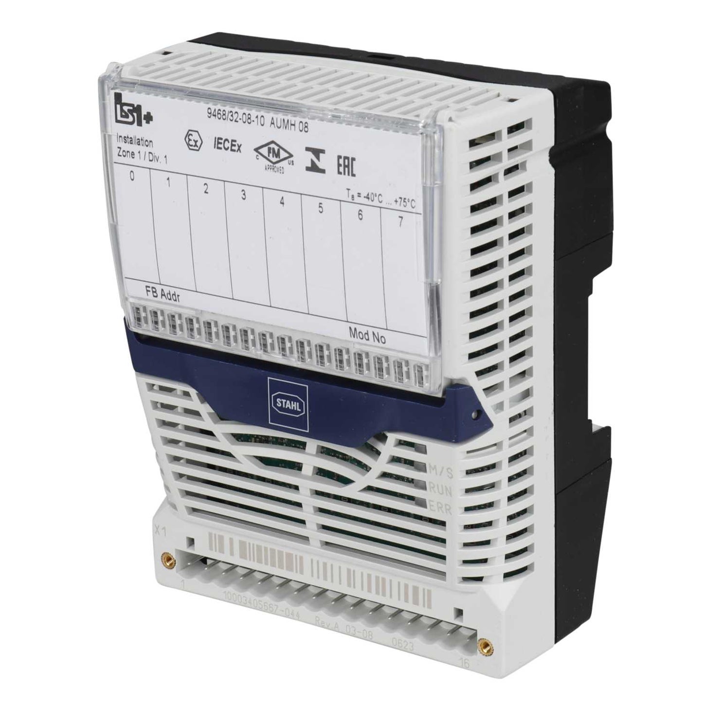 R Stahl IS1+ Remote I/O Hart Analogue Universal Module for Zone 1 Ex i