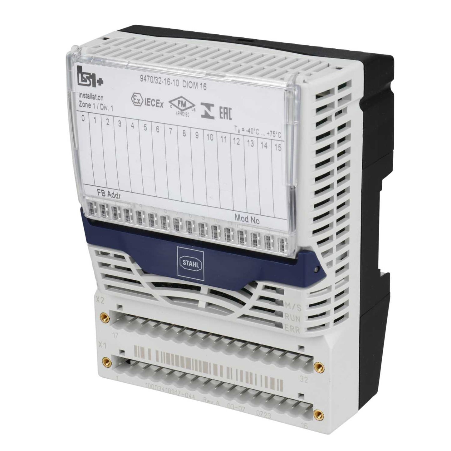 R Stahl IS1+ Remote I/O Digital Input-Output Module with Channel Status for Zone 1 Ex i