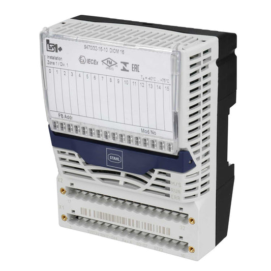 R Stahl IS1+ Remote I/O Digital Input-Output Module with Channel Status for Zone 1 Ex i