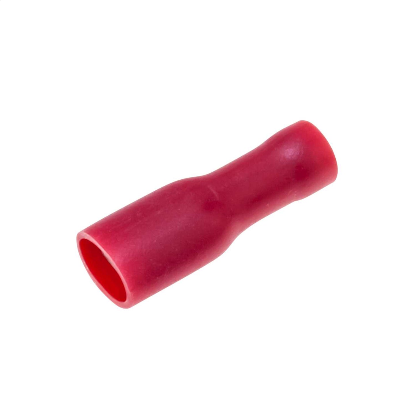 Engex 4.8mm Red Female Spade Crimp Lugs for 1.5mm Cables (Pack of 100)