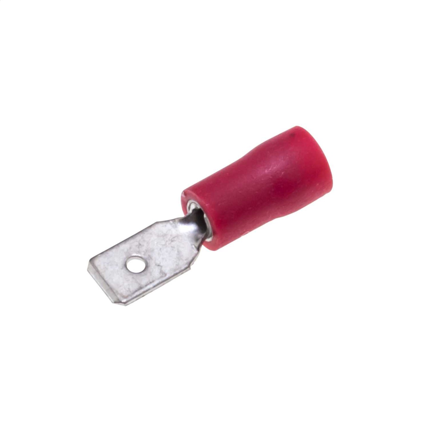Engex Red Male Spade Crimp Lugs for 1.5mm Cables (Pack of 100)