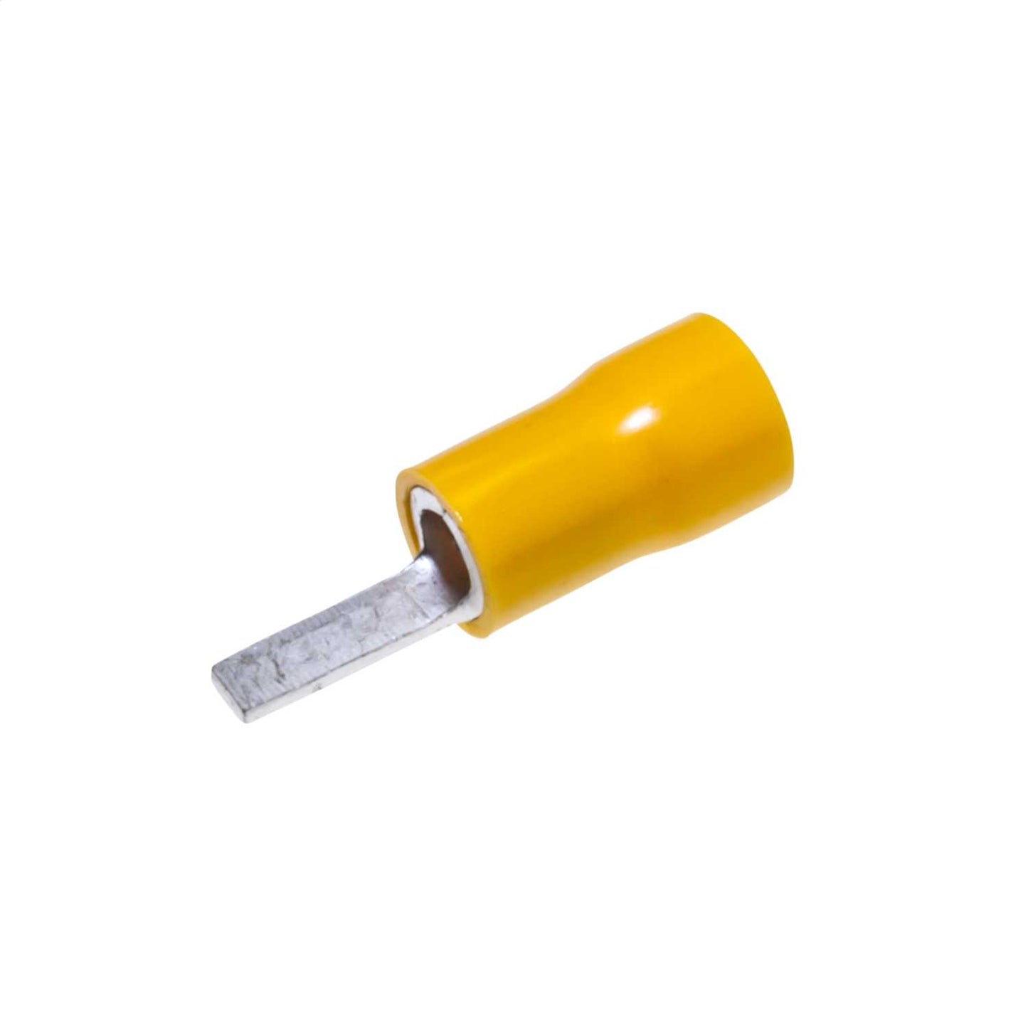 Engex 10mm Yellow Blade Crimp Lugs for 6mm Cables (Pack of 100)
