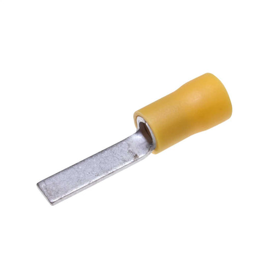 Engex 18mm Yellow Blade Crimp Lugs for 6mm Cables (Pack of 100)