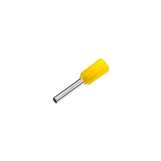 Engex 1mm Bootlace Ferrules Yellow (Pack of 100)