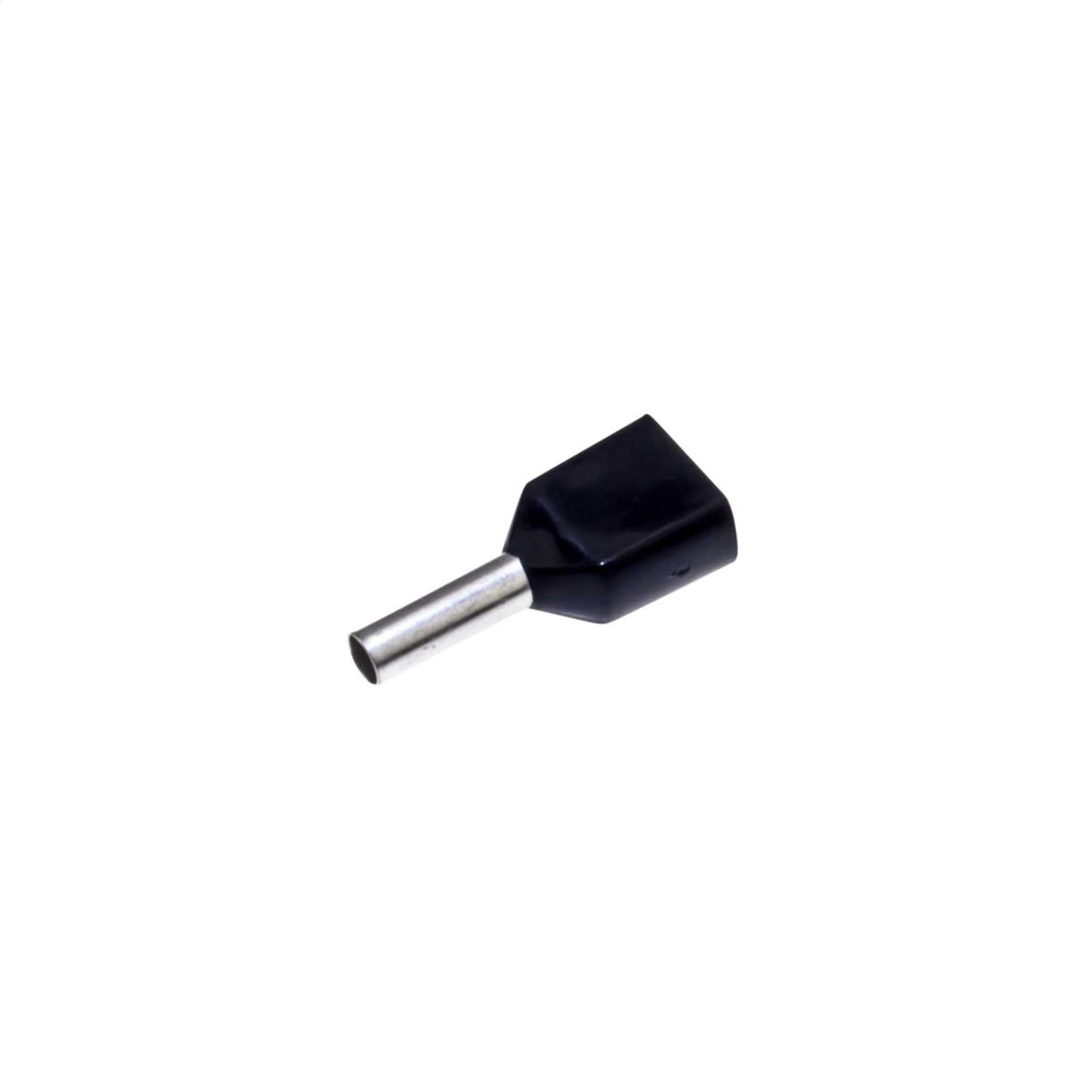 Engex 1.5mm Twin Entry Bootlace Ferrules Black (Pack of 100)