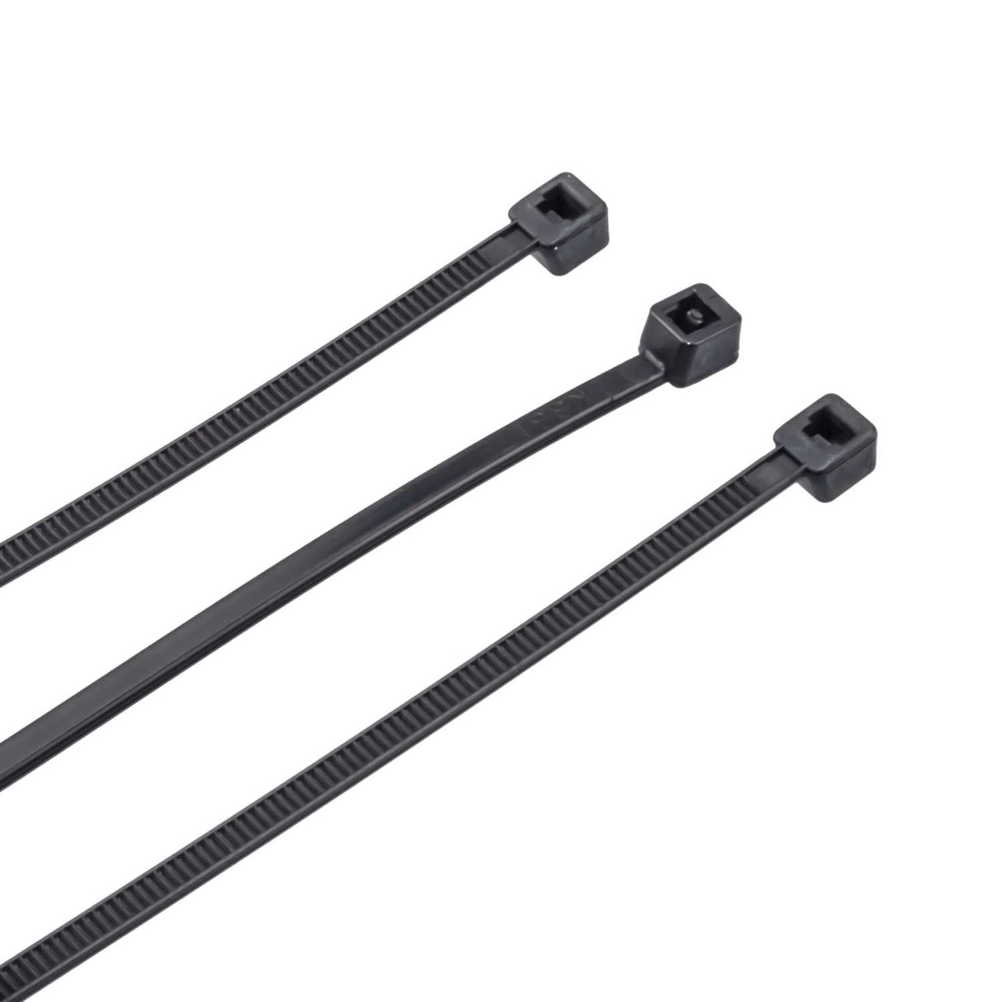 Engex 200mm x 2.5mm Cable Ties Black (Pack of 100)