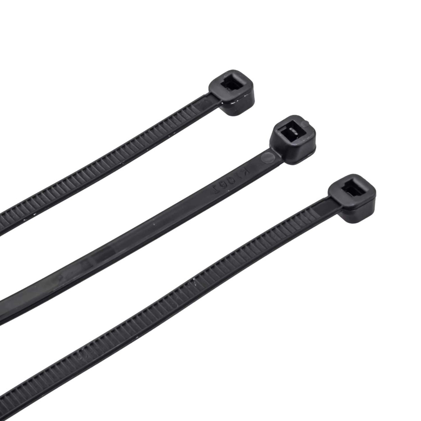 Engex 300mm x 3.6mm Cable Ties Black (Pack of 100)