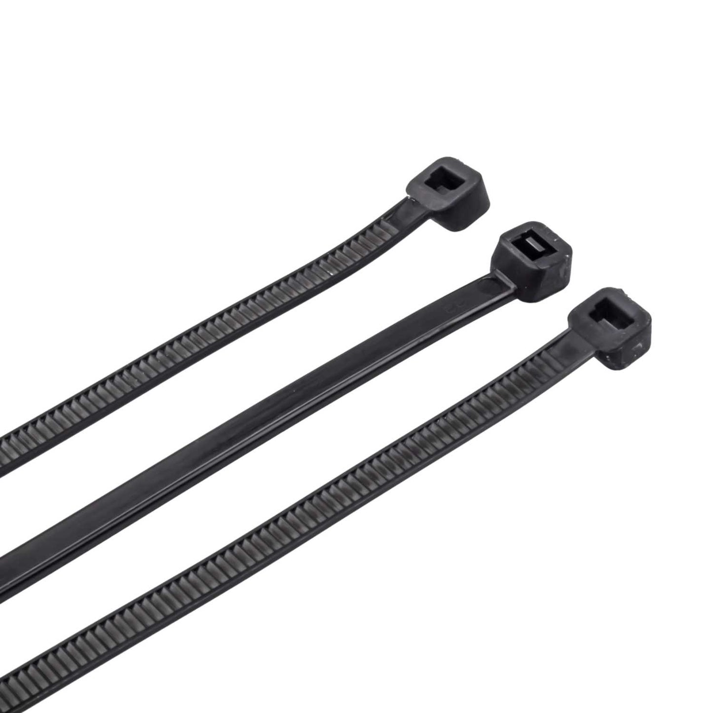 Engex 200mm x 4.8mm Cable Ties Black (Pack of 100)