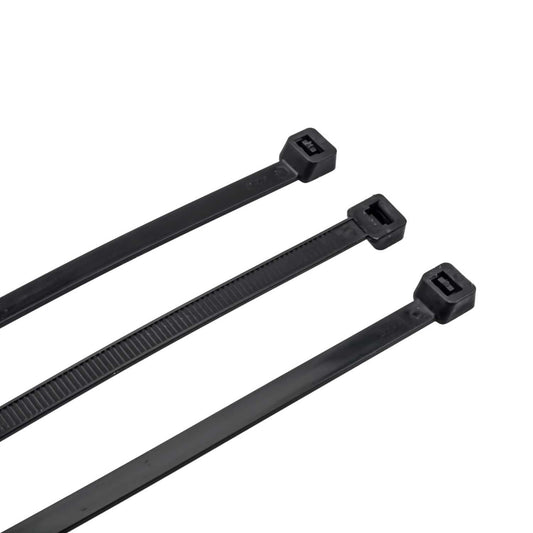 Engex 370mm x 7.6mm Cable Ties Black (Pack of 100)