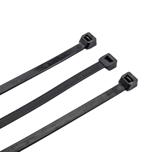 Engex 650mm x 9.0mm Cable Ties Black (Pack of 100)