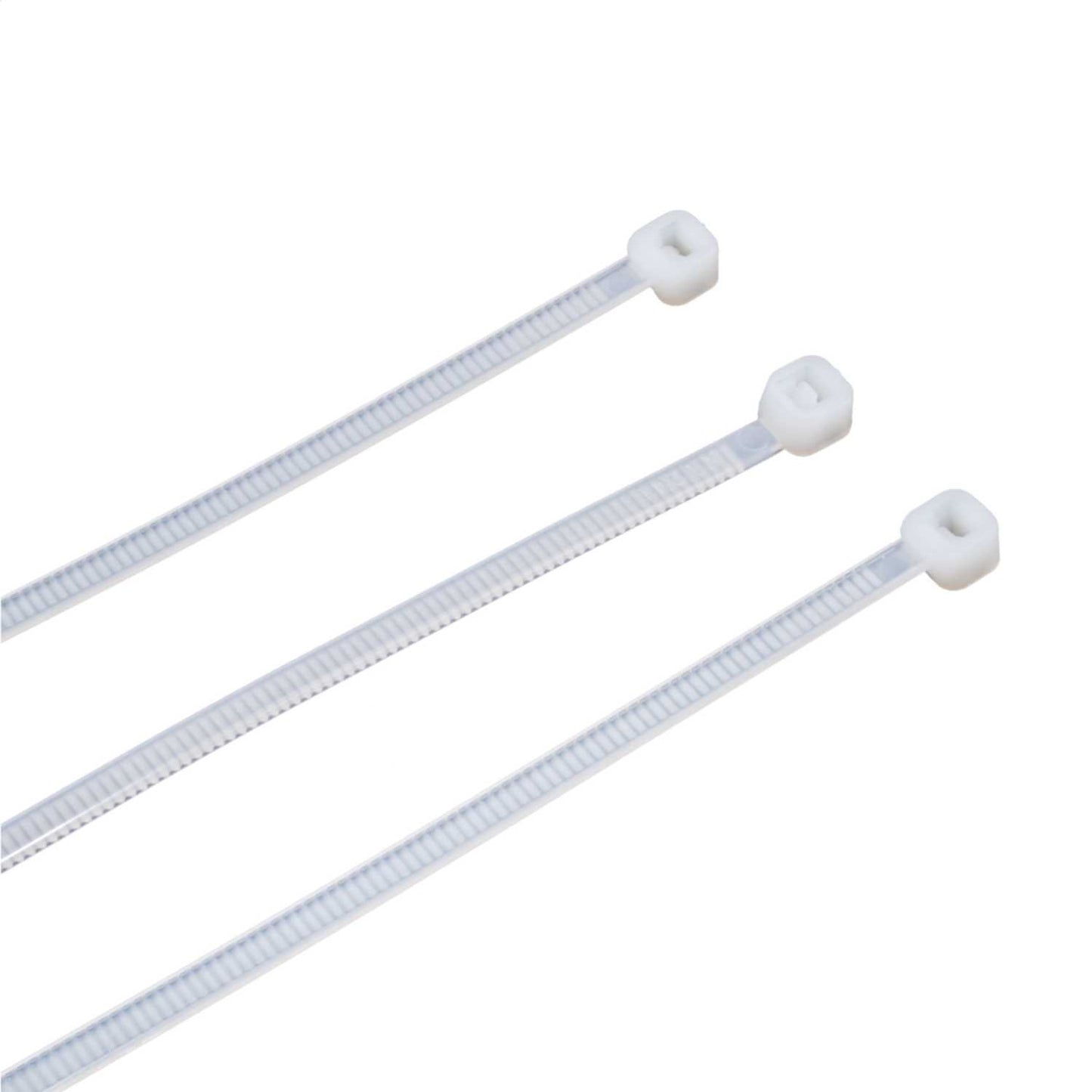 Engex 160mm x 2.5mm Cable Ties Natural (Pack of 100)