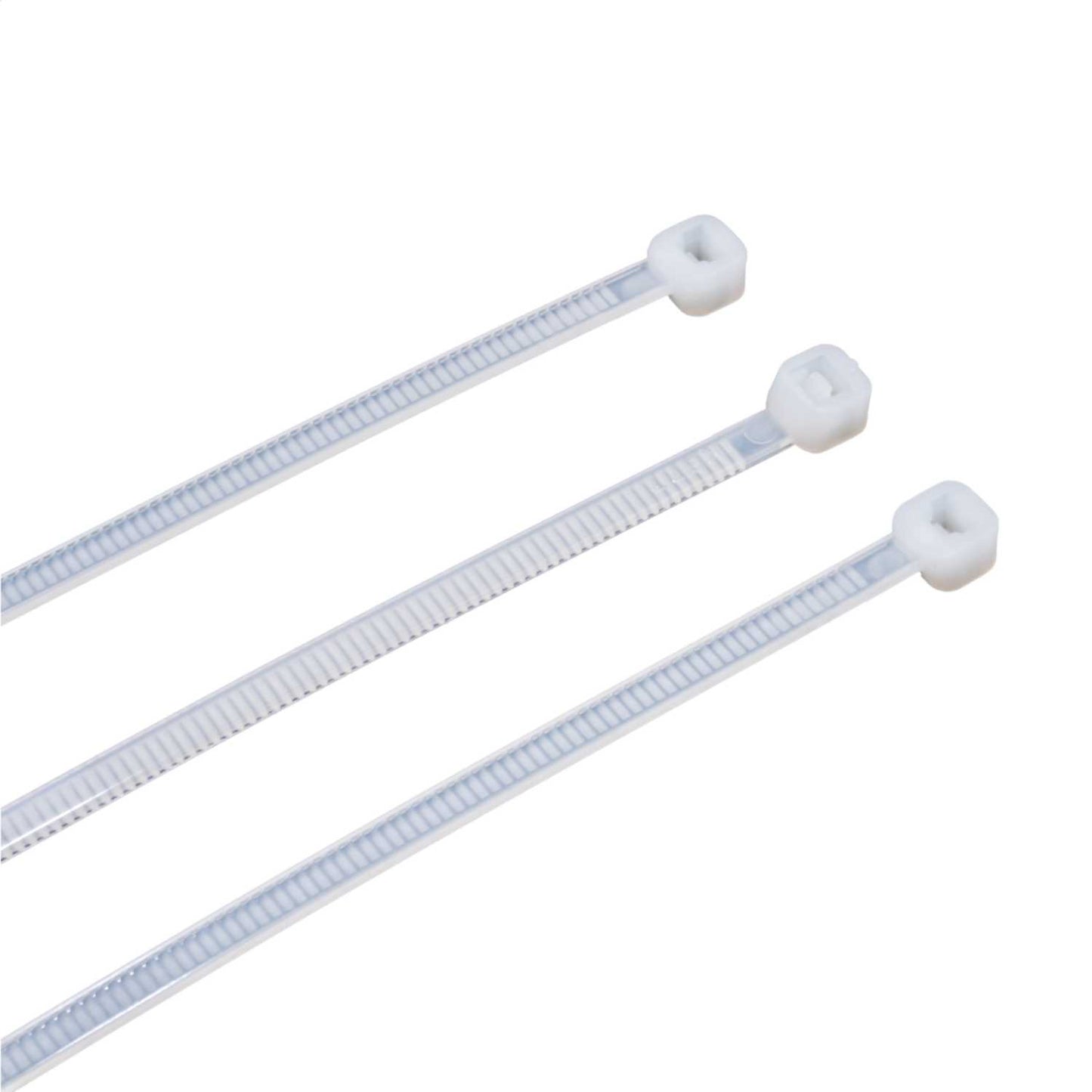 Engex 300mm x 3.6mm Cable Ties Natural (Pack of 100)