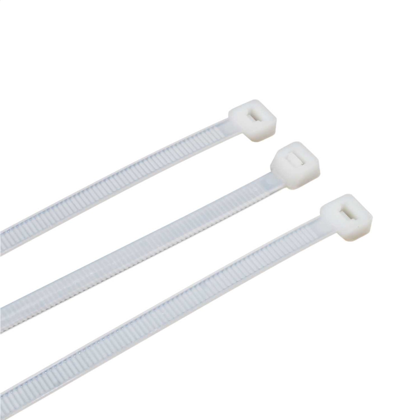 Engex 300mm x 7.6mm Cable Ties Natural (Pack of 100)