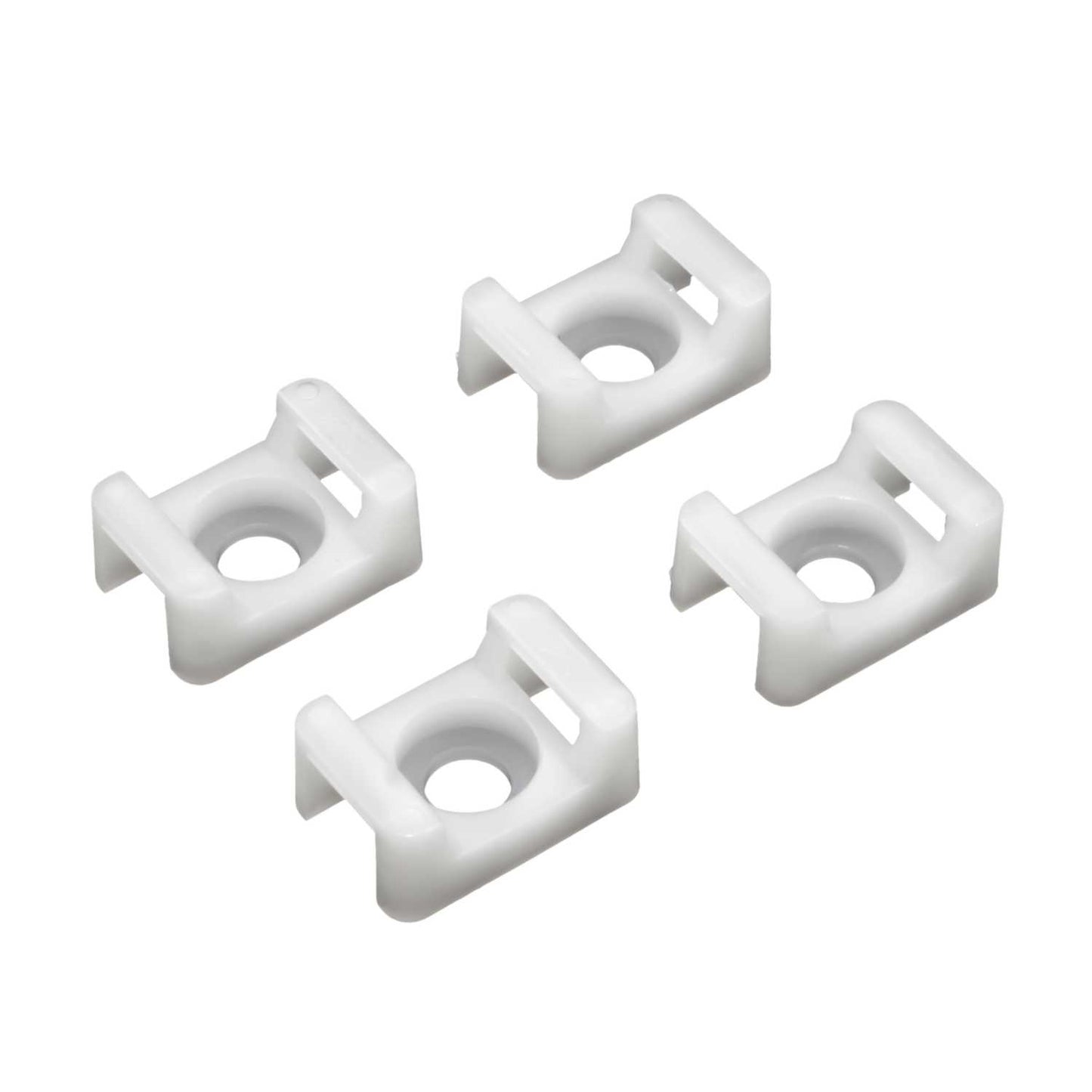 Engex 22.9mm x 15.9mm Screw-In Fixing Mounts Natural (Pack of 100)
