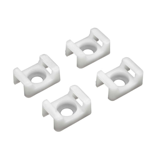 Engex 22.9mm x 15.9mm Screw-In Fixing Mounts Natural (Pack of 100)