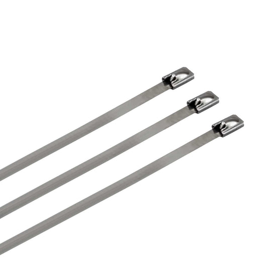 Engex 520mm x 4.6mm Cable Ties Stainless Steel (Pack of 100)