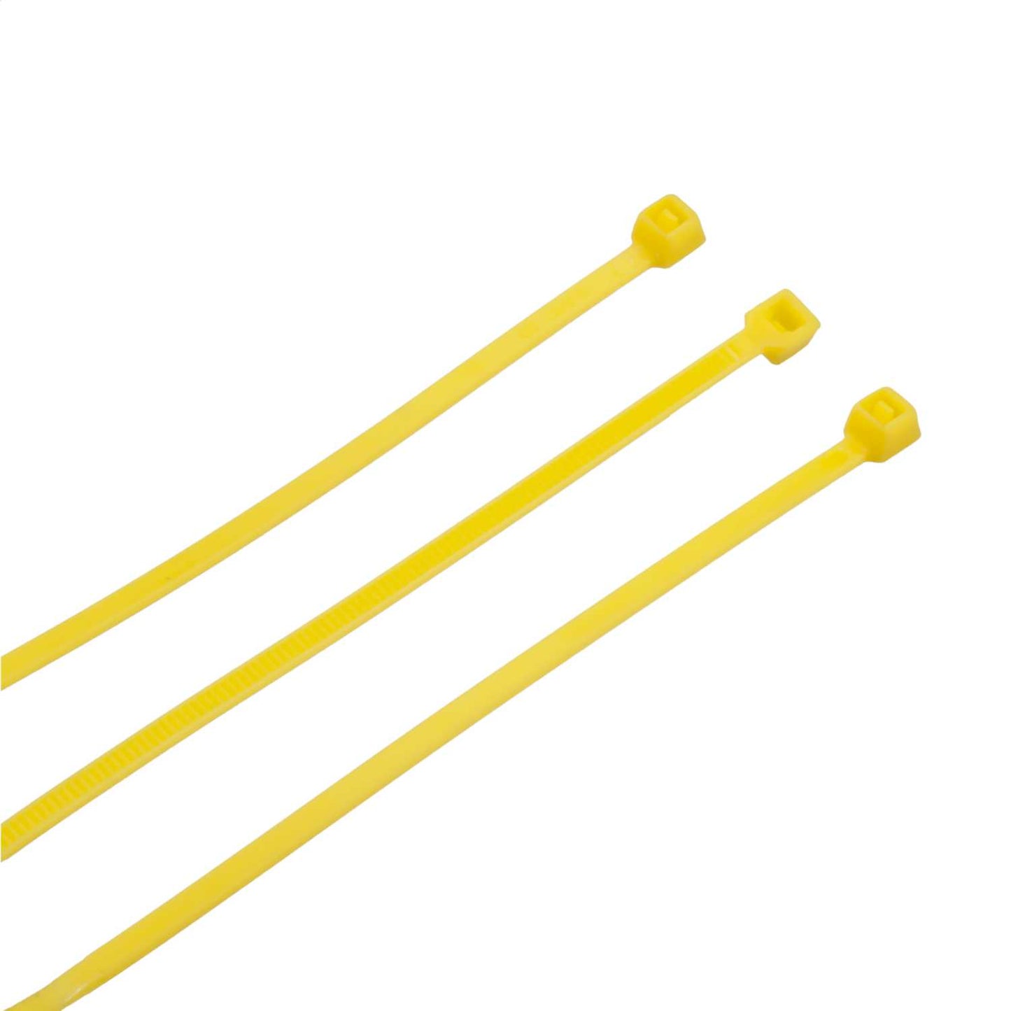 Engex 100mm x 2.5mm Cable Ties Yellow (Pack of 100)