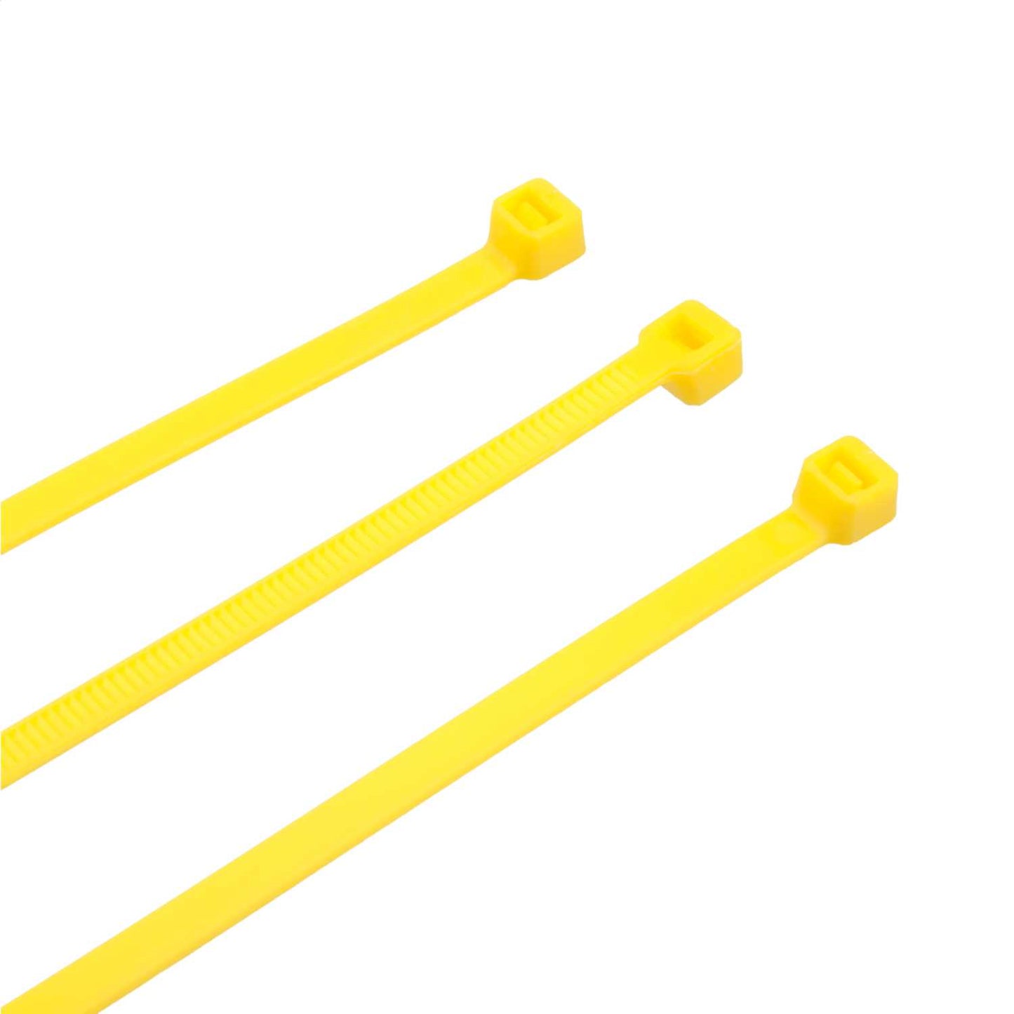 Engex 300mm x 4.8mm Cable Ties Yellow (Pack of 100)