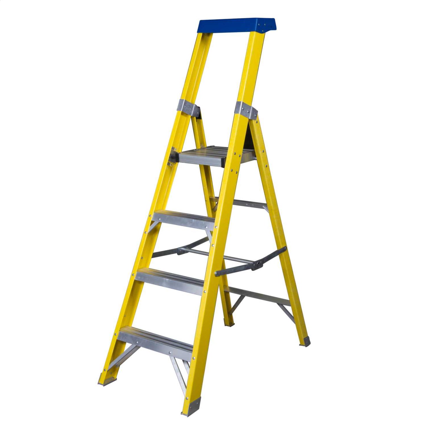 Engex 4 Tread Fibreglass Platform Stepladder