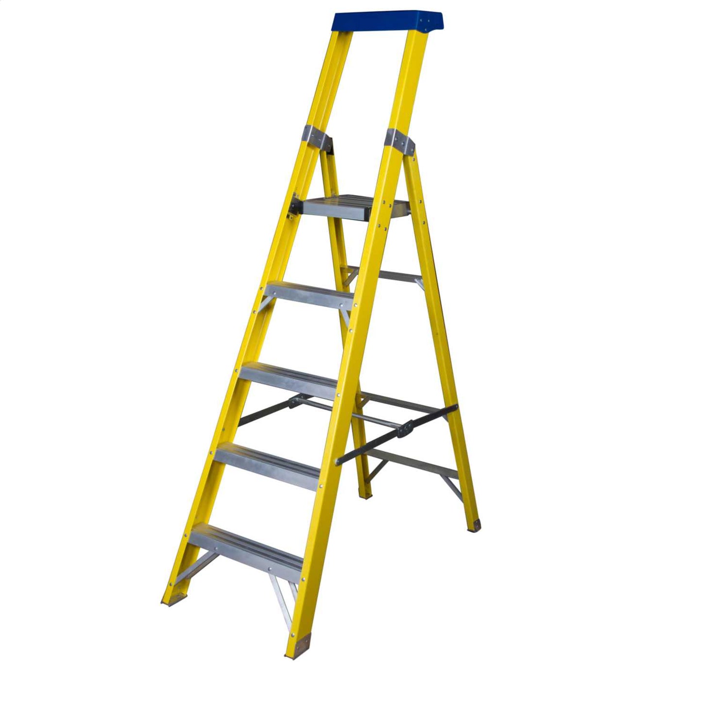 Engex 5 Tread Fibreglass Platform Stepladder