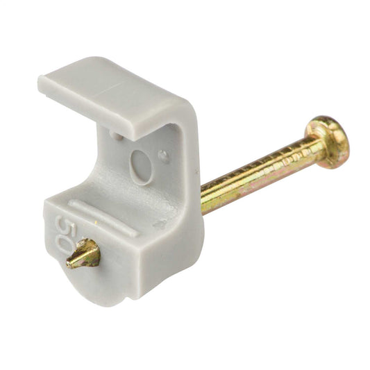 Engex 1.5mm Twin and Earth Flat Cable Clips (Pack of 100)