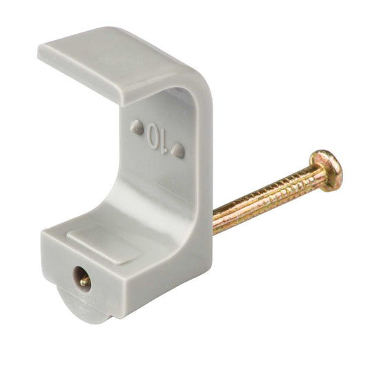 Engex 10mm Twin and Earth Flat Cable Clips (Pack of 100)