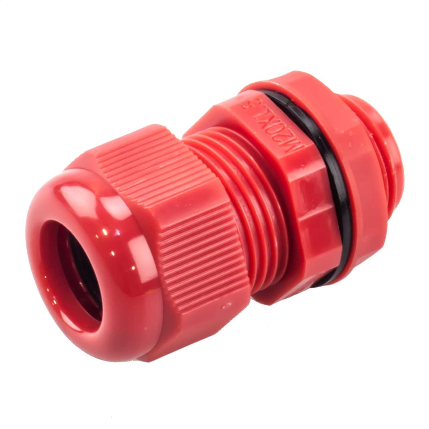 Engex 20mm IP68 Nylon Compression Gland with Locknut Red (Pack of 10)