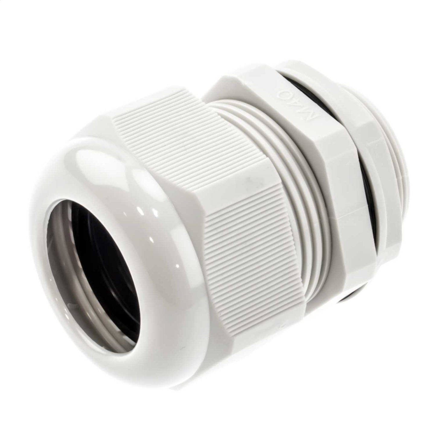 Engex 40mm IP68 Nylon Compression Gland Grey (Pack of 10)