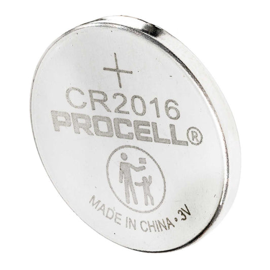Duracell 3V CR2016 Lithium Power Coin Battery (Pack of 5)