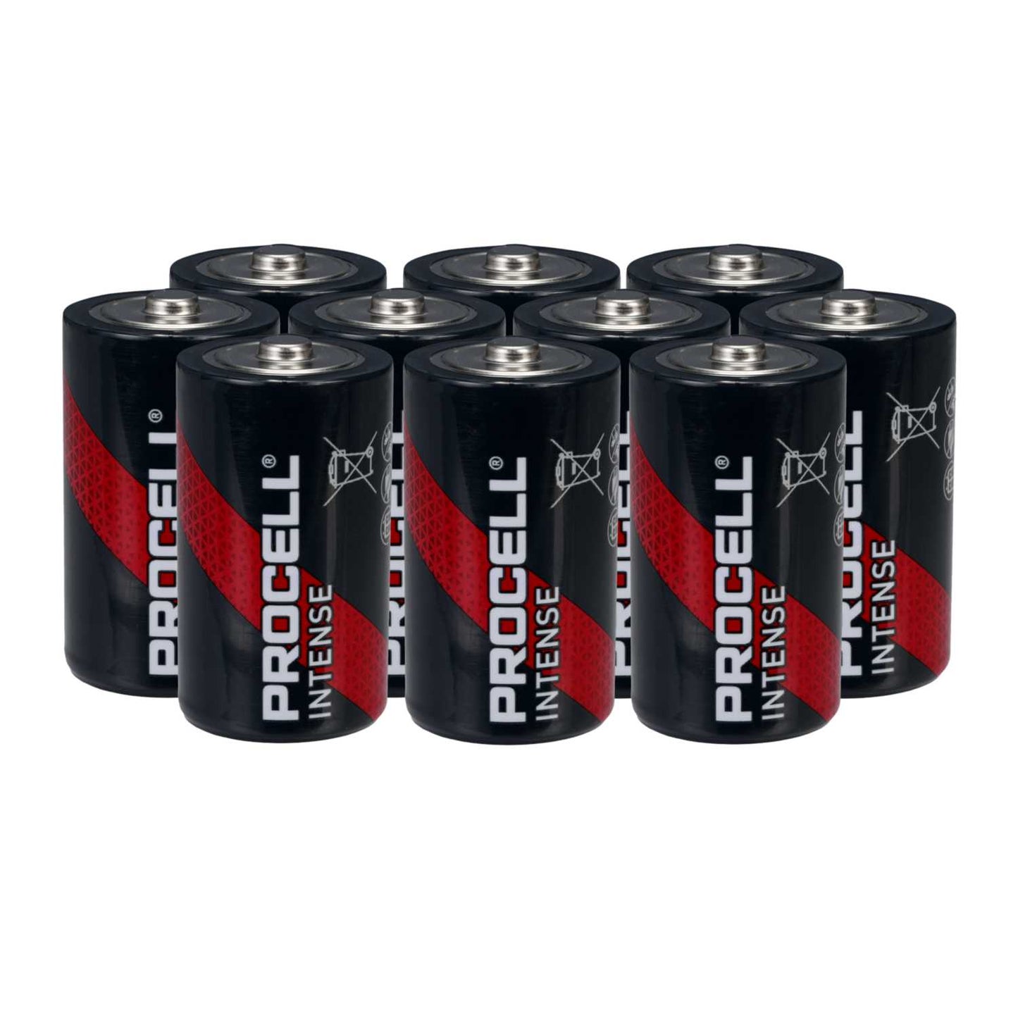Duracell 1.5V Type D MN1300 Alkaline Industrial Battery (Pack of 10)
