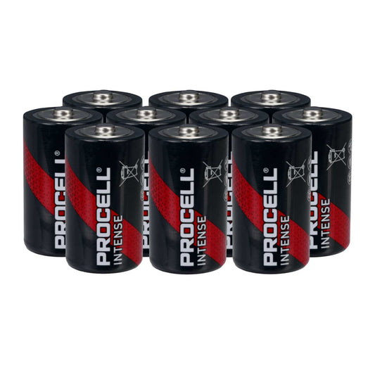 Duracell 1.5V Type D MN1300 Alkaline Industrial Battery (Pack of 10)