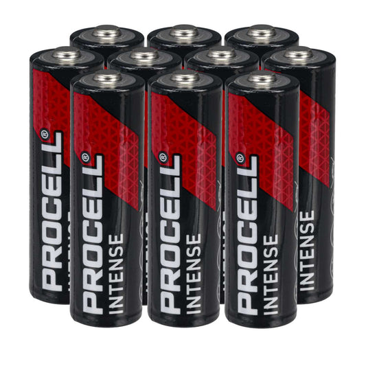 Duracell 1.5V AA MN1500 Alkaline Intense Procell Battery (Pack of 10)