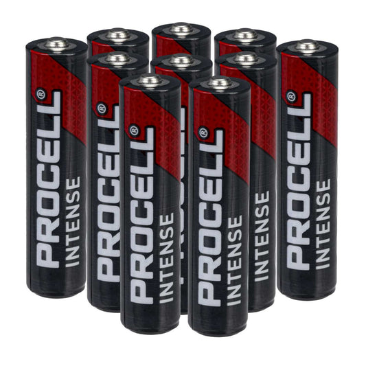Duracell 1.5V AAA MN2400 Alkaline Intense Battery (Pack of 10)
