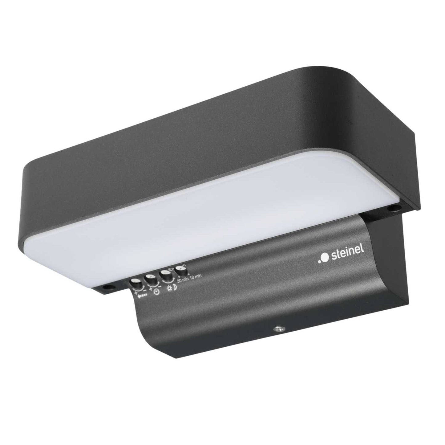 Steinel L800 Connect 7.5W LED Bluetooth Wall Light with iHF Sensor Anthracite 3000K