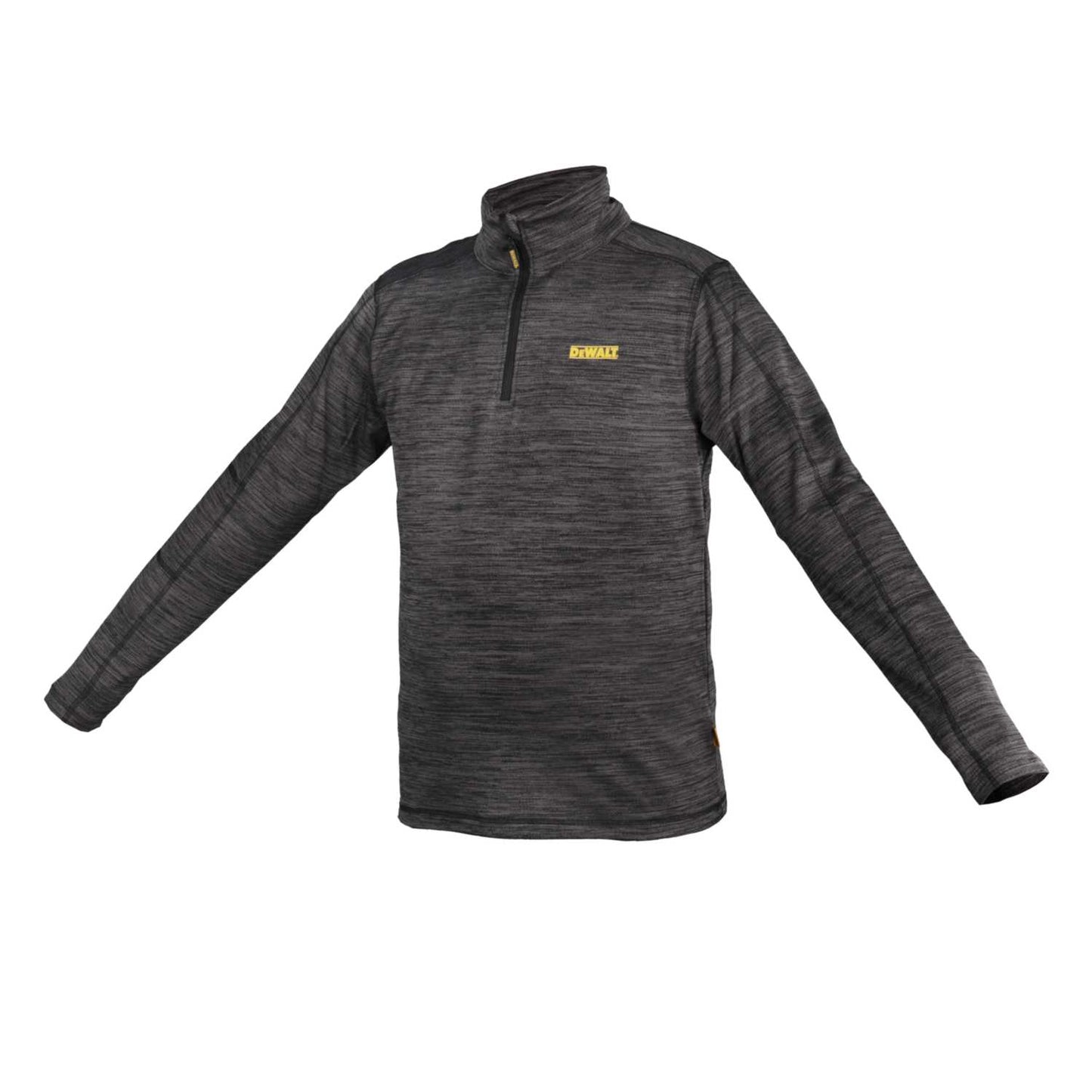 DeWALT Jonesborough Large Mid Layer Stretch Quarter Zip Top Grey
