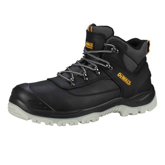 DeWALT Laser Size Steel Toe Safety Hiker Boots Black
