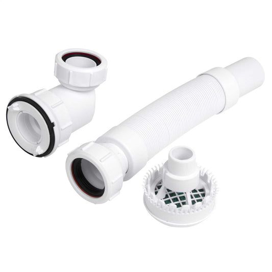 Stream Hygiene 1.5" Installation Pack Retrofit No Water Urinal Systems White