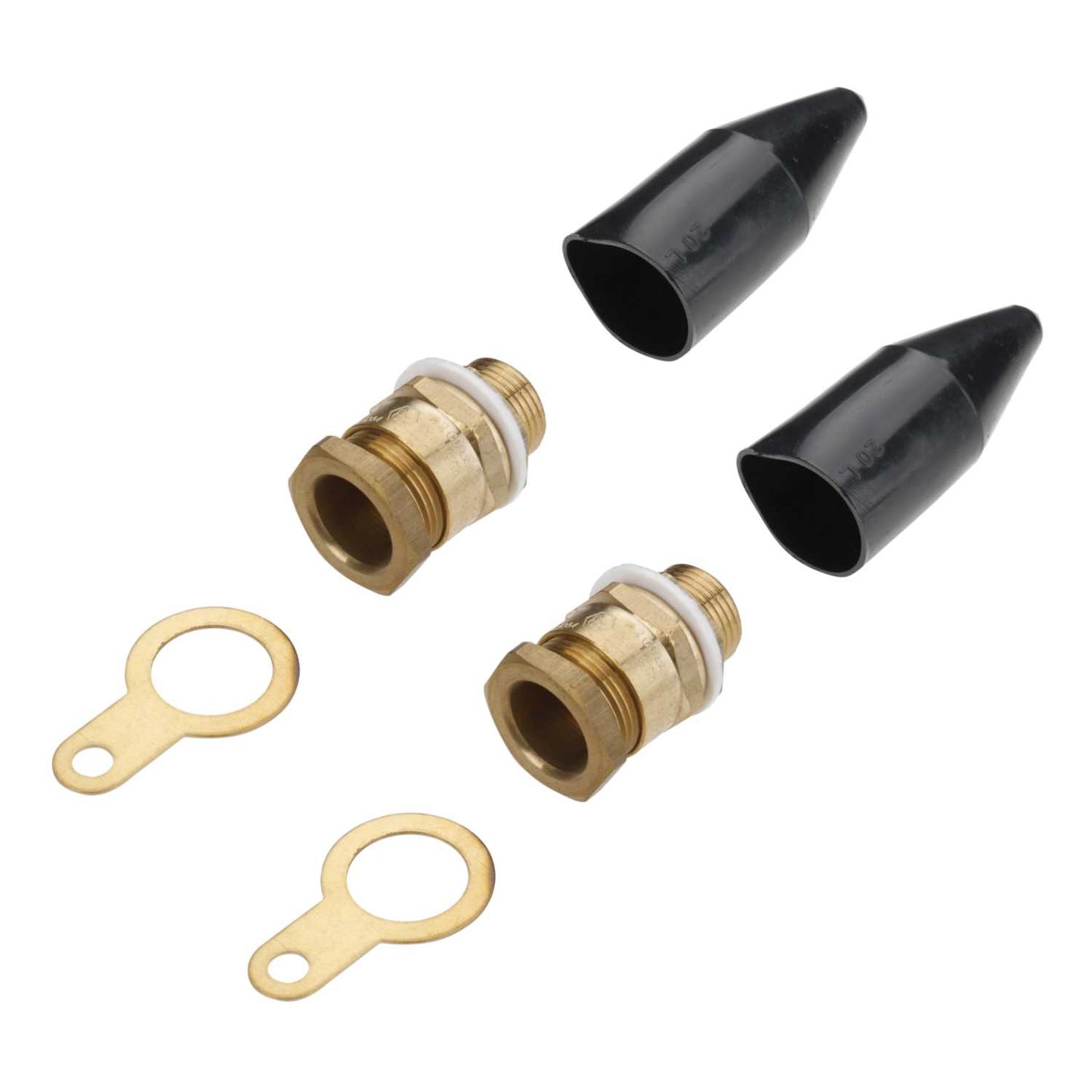 SWA M20 A2F Flameproof Brass Cable Gland (Pack of 2)