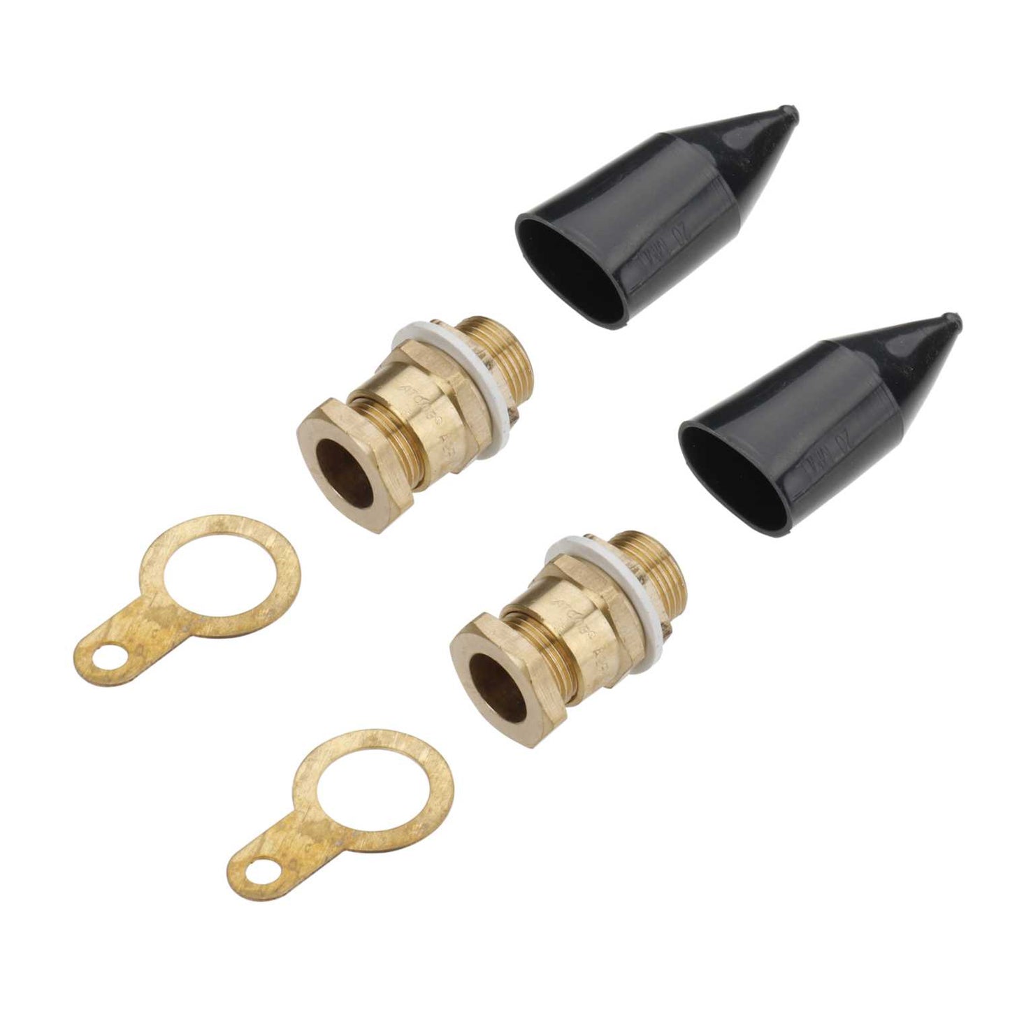 SWA M20S A2F Flameproof Brass Cable Gland (Pack of 2)