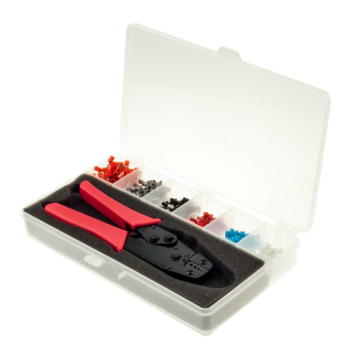SWA 0.5mm² to 4.0mm² Hand Ratchet Crimp Tool Kit and Bootlace Ferrules