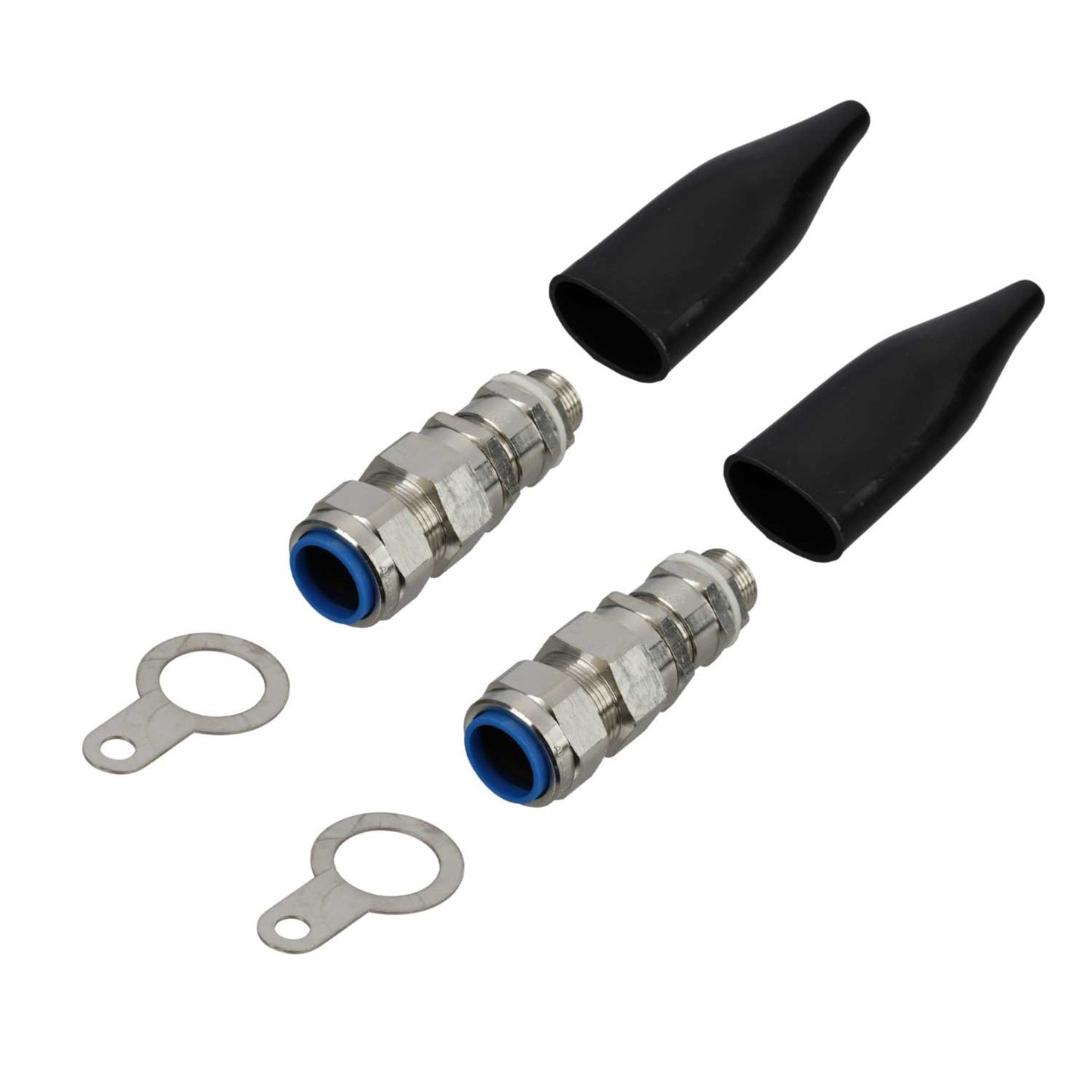 SWA M20 E1FW Reversible Cone Nickel Plated Flameproof Gland (Pack of 2)