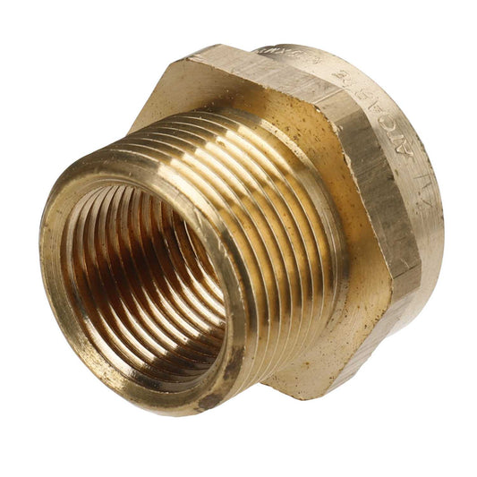 M25 Male x M20 Female Flameproof Reduction Adaptor Brass (Sold in 1's)